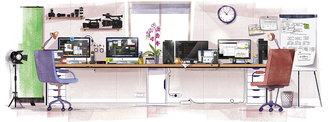 Studio, développement et référencement 